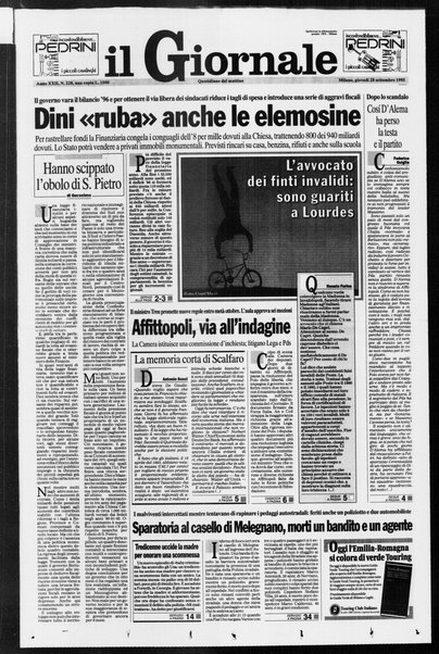 Il giornale : quotidiano del mattino